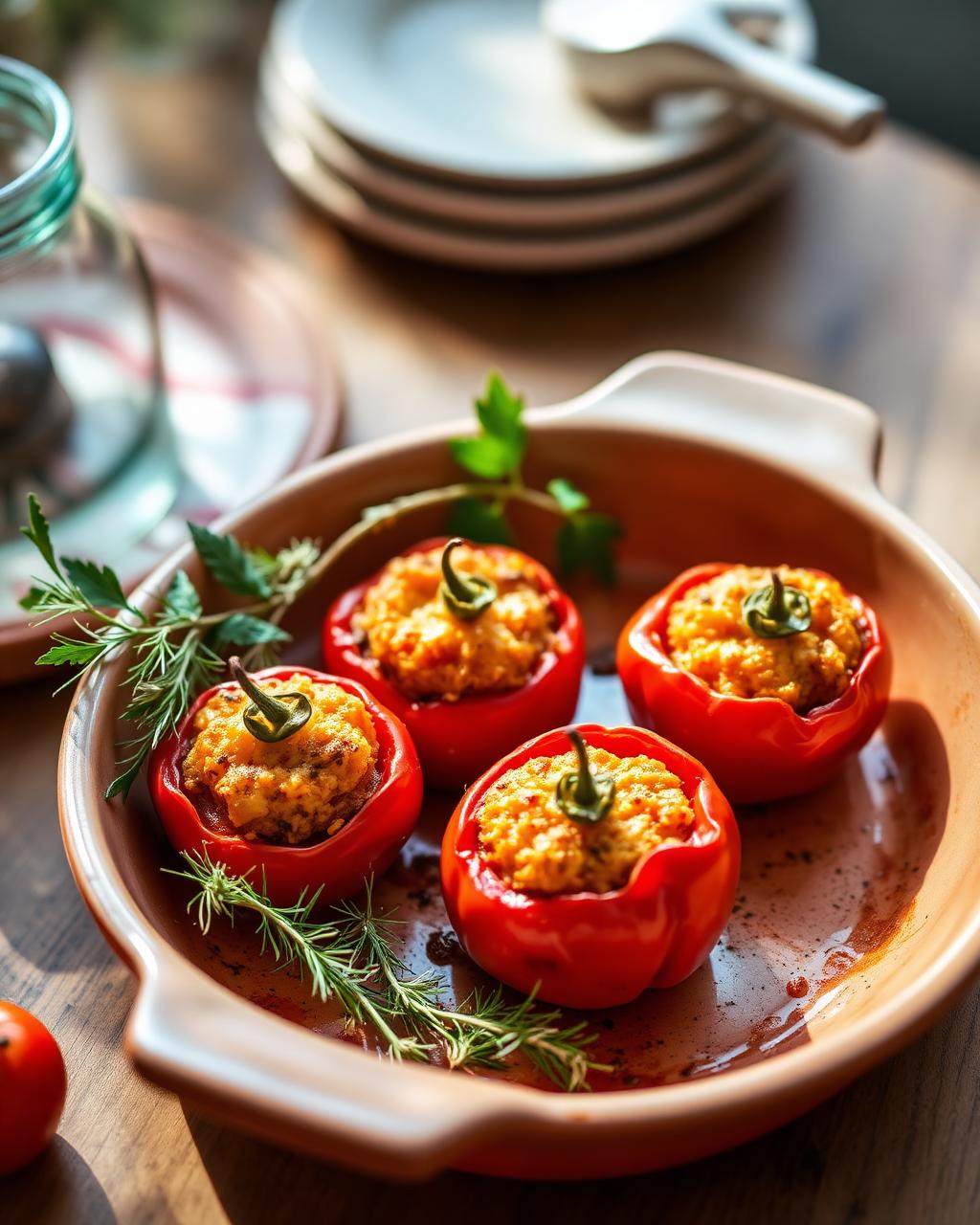 Stuffed peppers (gemista)